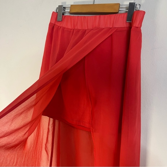 Guess Maxi A-Line Skirt with Slit - Picture 4 of 6